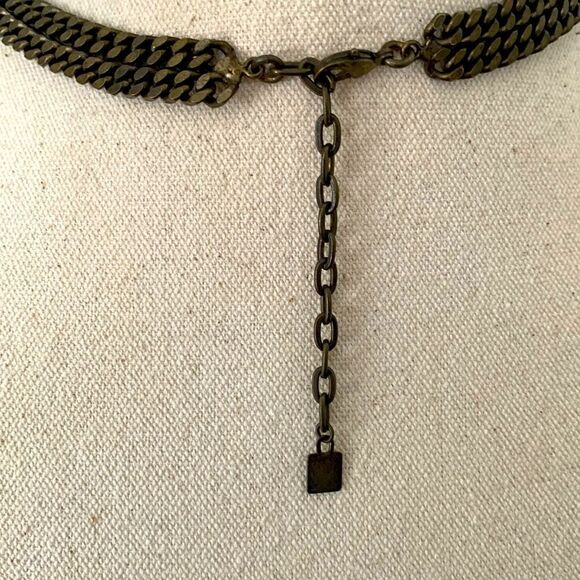 Rare Dannijo Stella Vintage Rocker Necklace – Chain Collar, Celebrity Favorite - Picture 5 of 9